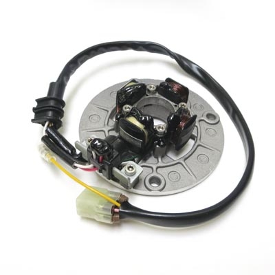 Image: Yamaha YZ400F 35 watt lighting stator assembly, all years