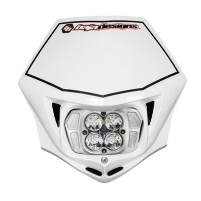 Image: Baja Designs Squadron Sport, M/C LED Race Light, White