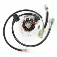 Image Category: Honda CR250R 50 watt lighting Stator with billet plate`02 on